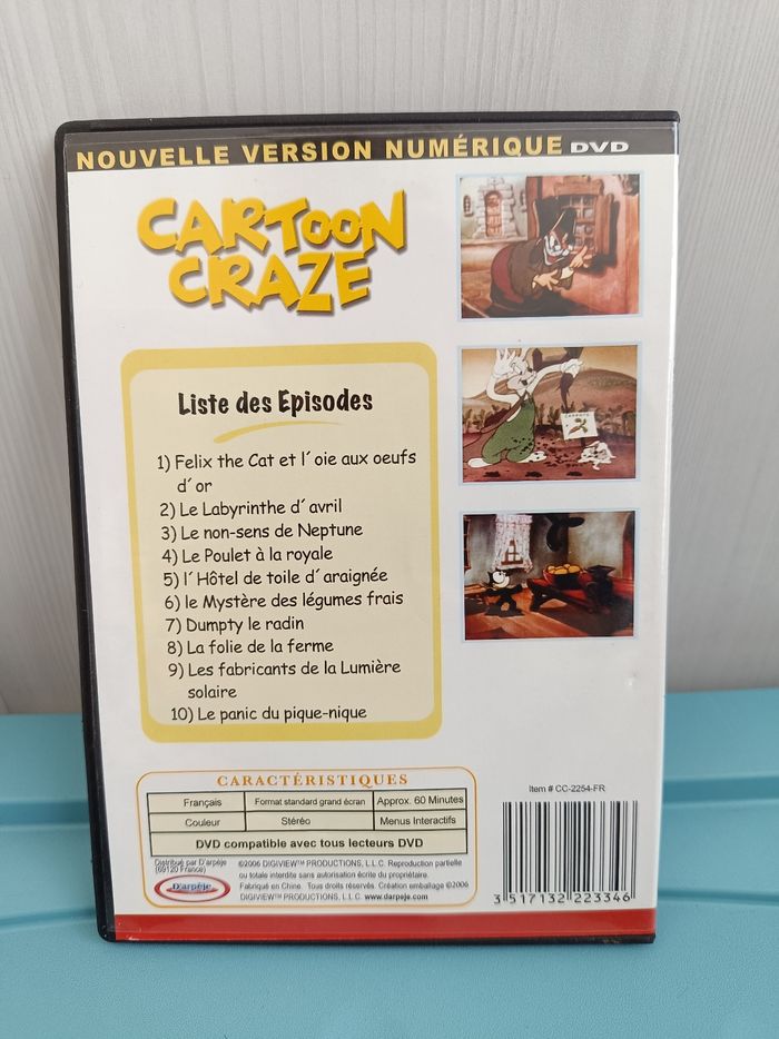 Dvd Cartoon Felix the cat - photo numéro 2