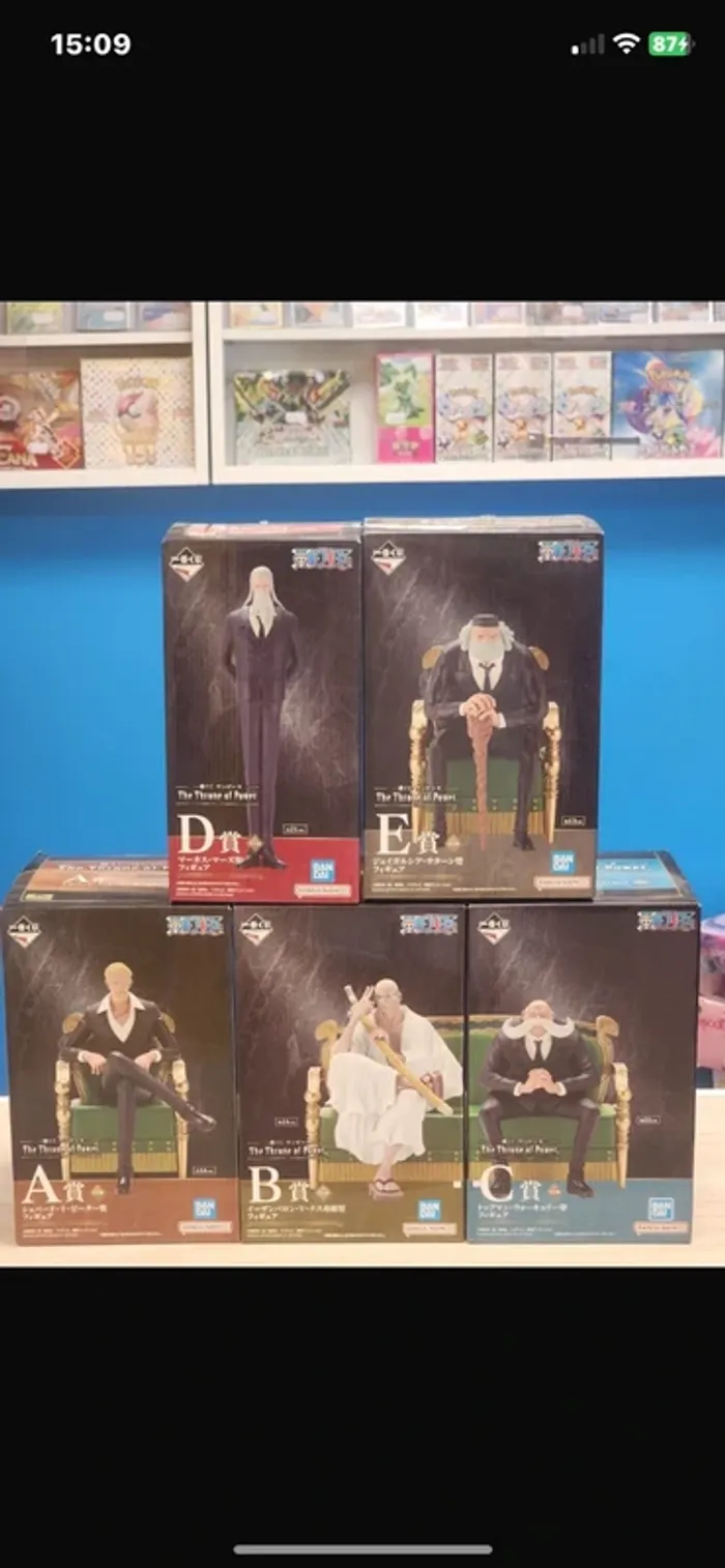 Ichibankuji One Piece The Throne Of Power A B C D E