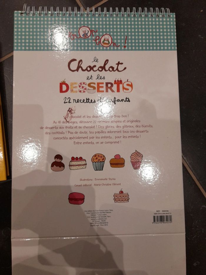 Lot de deux livres de recettes pour enfants - photo numéro 3