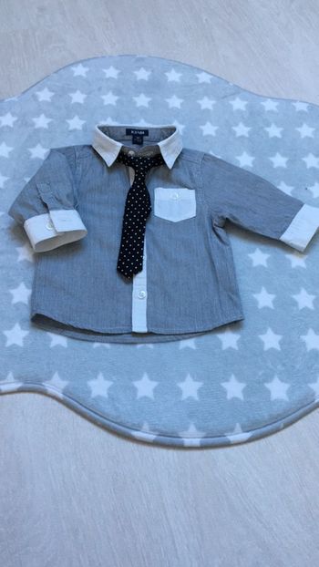 Chemise avec cravate