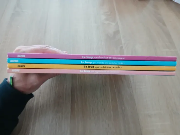 Lot de 4 livres le loup - photo numéro 3