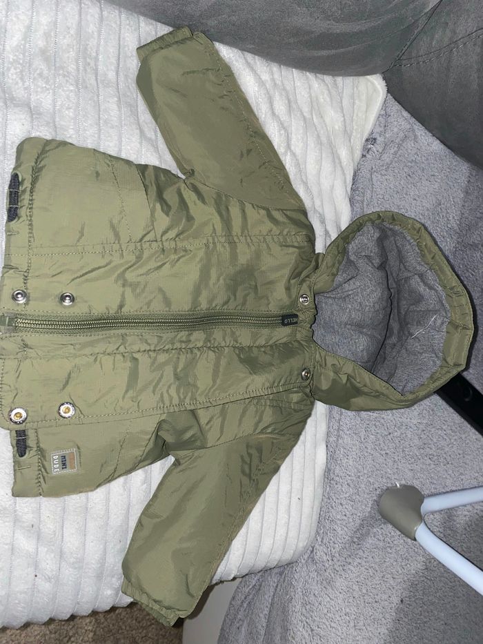 Manteau bébé garçon kaki - photo numéro 4