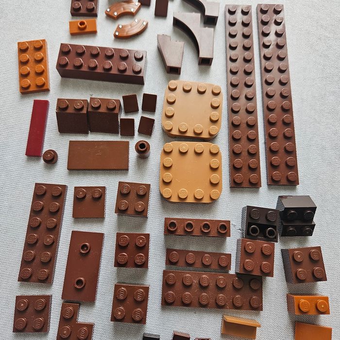 Lot lego marron - photo numéro 2