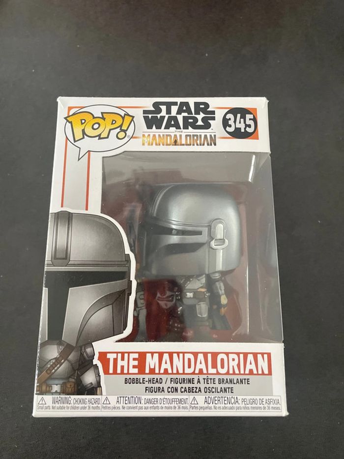 Pop pop! Star wars the mandalorian bobble head 345 funko