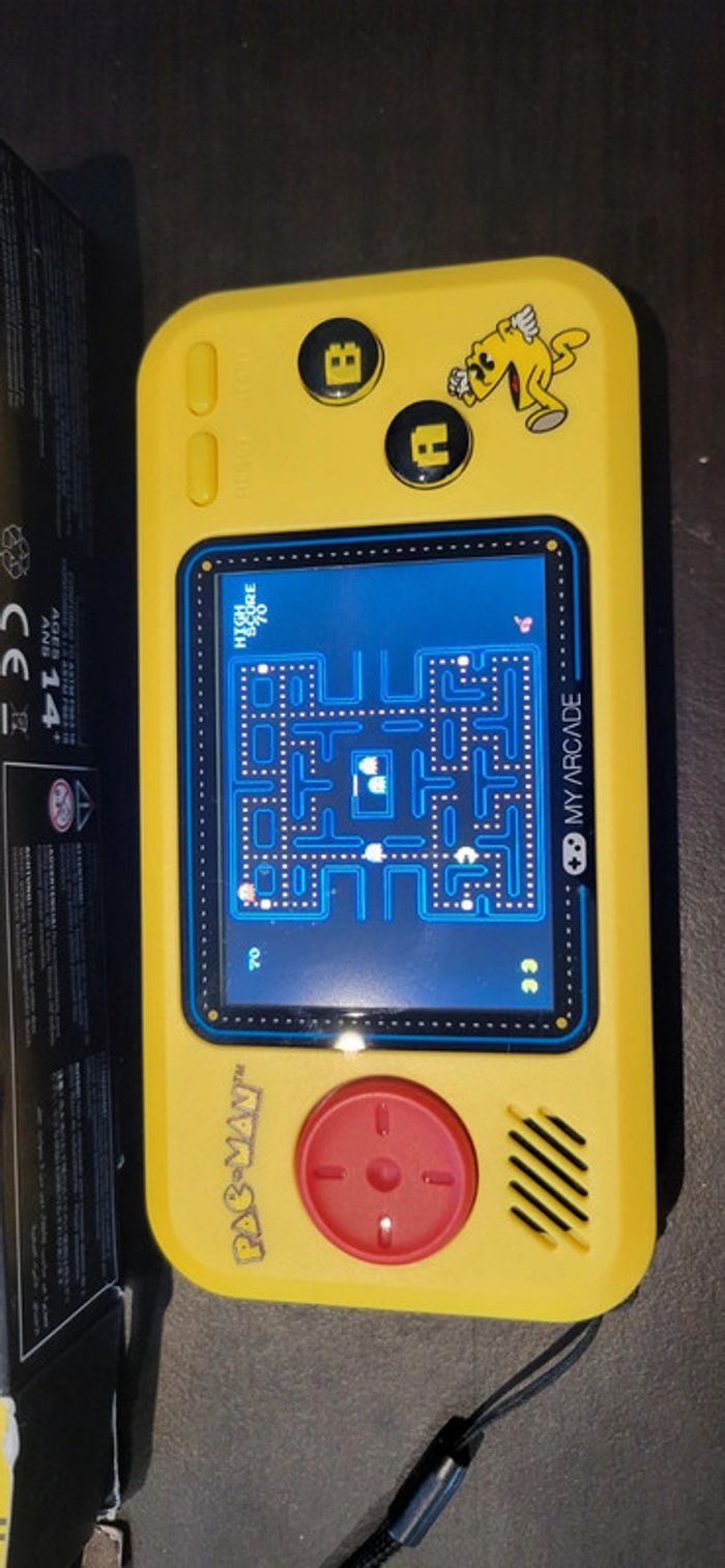 Console portable - My Arcade - Retro Handheld Pac-Man - Jaune - Multi-plateforme - photo numéro 8