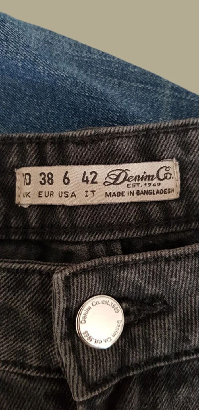 Jean noir femme - T. 40 - photo numéro 2