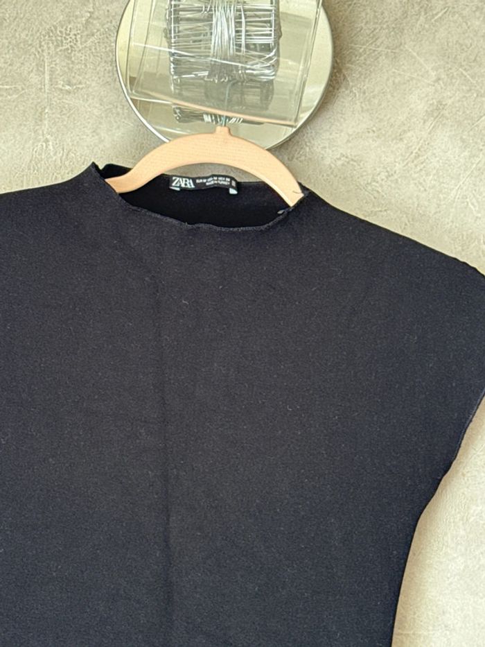Petite robe noir Zara taille M - photo numéro 4