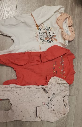 Lot de 3 pyjamas fin 3 mois
