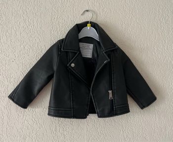 Veste en cuire