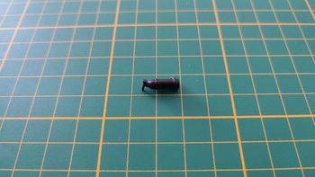 Bouteille nos pièce détachée miniature Altaya Renault Alpine A110 Wrc 1/18 1/18e 1/18ème #C10