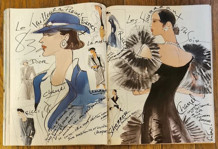 Ancien magazine marie claire 1983 N°367 vintage - photo numéro 15