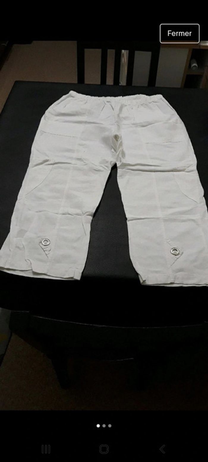Lot de 2 pantalons été femme M - photo numéro 6