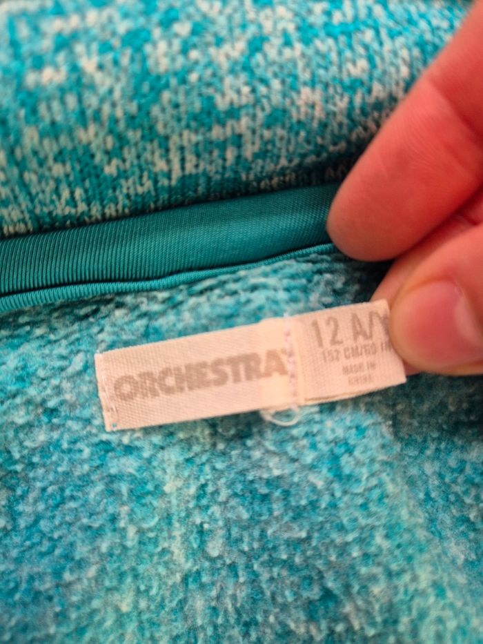 Veste zippée à capuche 12 ans Orchestra, TBE - photo numéro 4