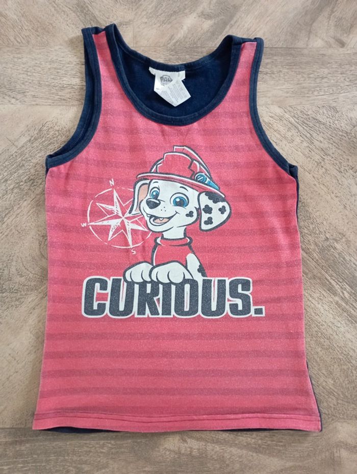 Lot 2 débardeurs Pat patrouille - photo numéro 2