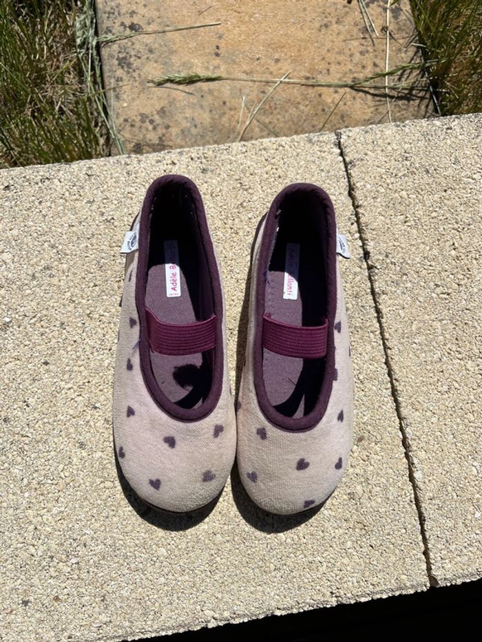 Chausson Petit Bateau taille 27 petit cœur 💜 - photo numéro 2