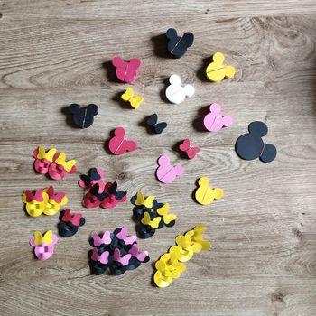 💖 Lot décoration Disney confettis et décoration pour pailles 💖 #emyfleury_decorations