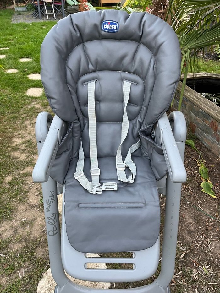 Chaise haute Chicco réglable  polly easy - photo numéro 3