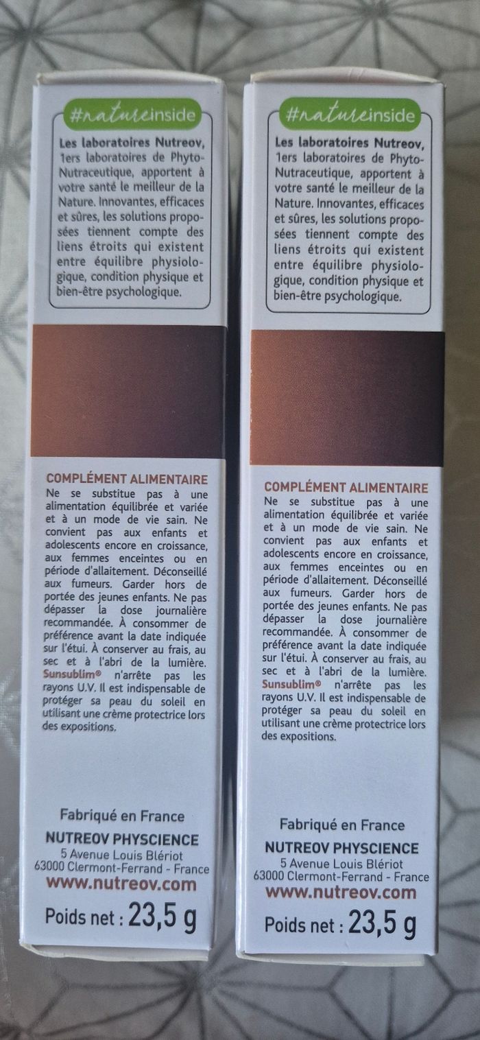 Lot 2 sunsublim bronzage âge expert - photo numéro 2