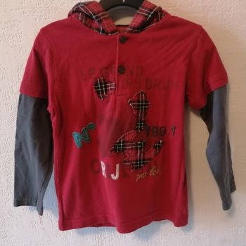 Tee-shirt à capuche 3 ans