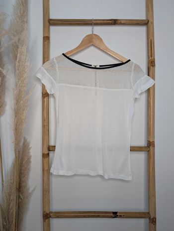 T-shirt blanc Naf naf