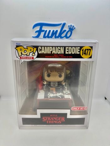 Funko Pop Stranger Things Campaign Eddie 1477 FameStop Exclusive 🇺🇸