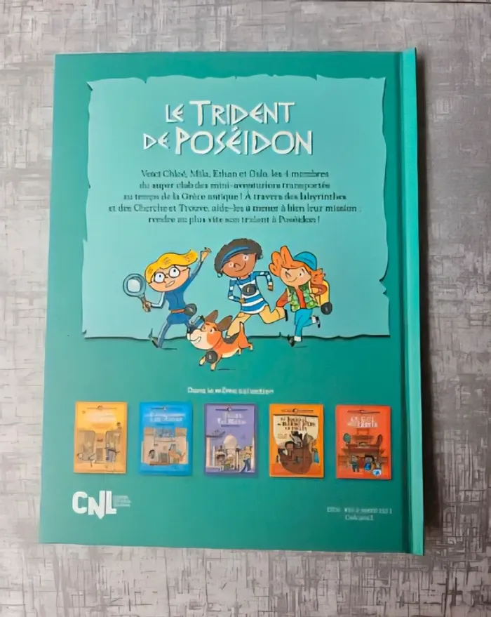 Livre "Le trident de Poséidon" - photo numéro 2
