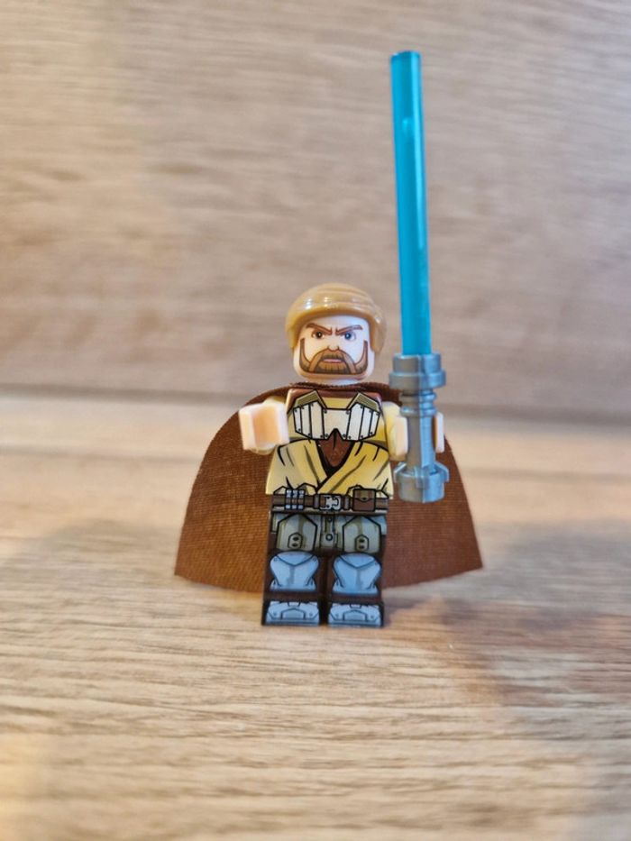 Figurine type lego Jedi Obiwan star wars