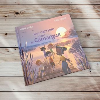 Livre une carriole dans la Camargue