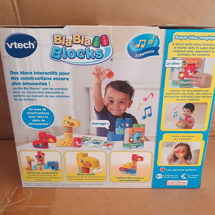 Lot 2 jouets d'éveil Blablablocks - photo numéro 3
