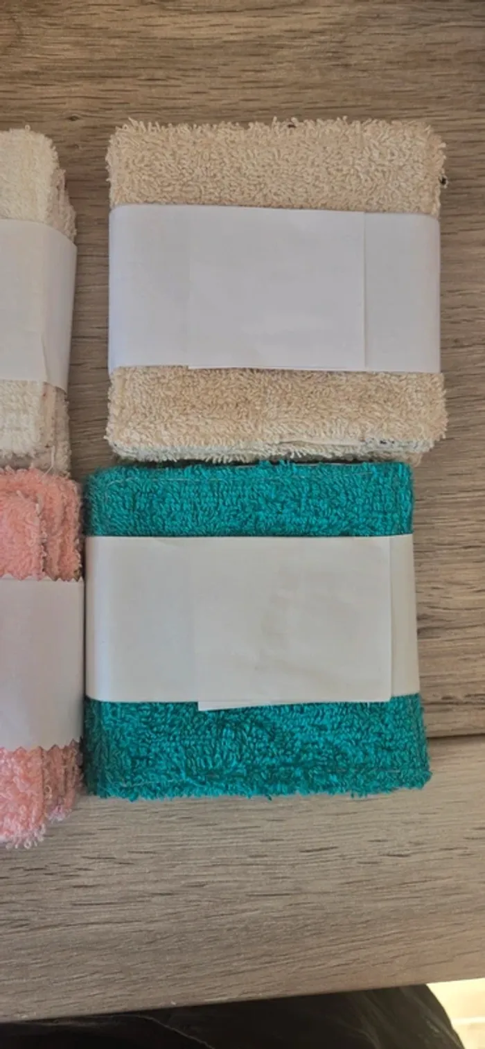 Lot 5 lingettes éponge lavables neuf - photo numéro 6