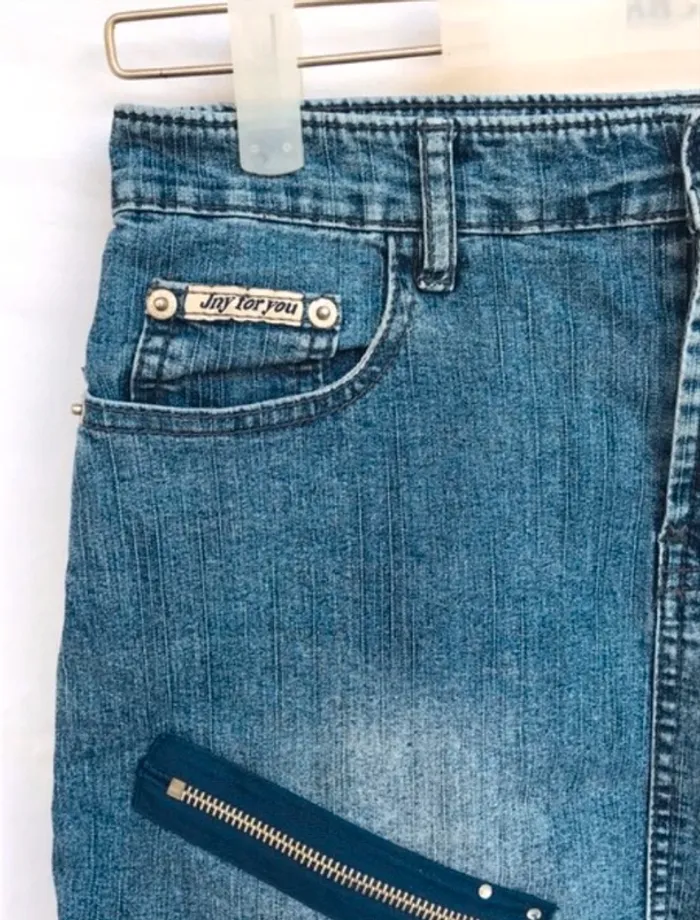 Jupe en jeans - photo numéro 6