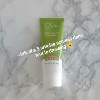 B'elle nettoyant visage aloe vera bio 50mL