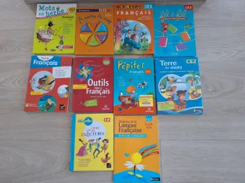 Lot de manuels français Ce2