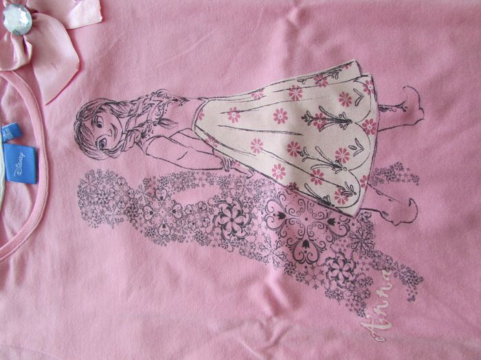 T-shirt Disney Anna 8 ans - photo numéro 2