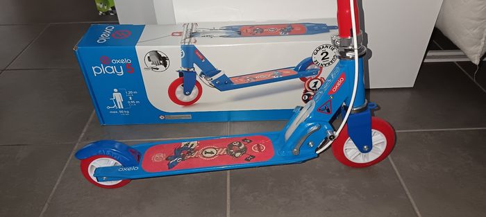 Trottinette enfant play 5 avec frein - photo numéro 2
