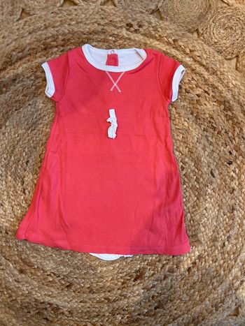 Robe body fille 18 mois Petit Bateau