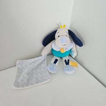 Doudou chien baby nat