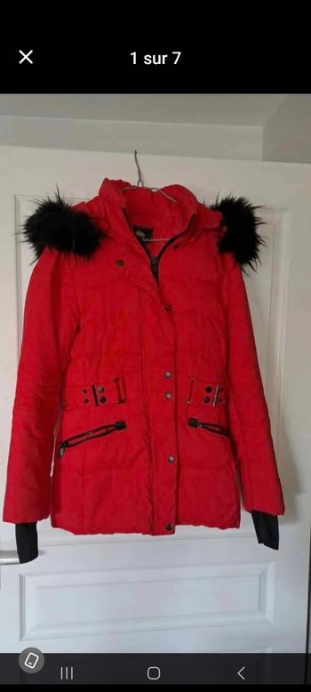 🌺 Magnifique doudoune rouge chaude 🌺