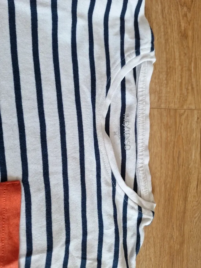 Tee shirt marinière 14 ans - photo numéro 2