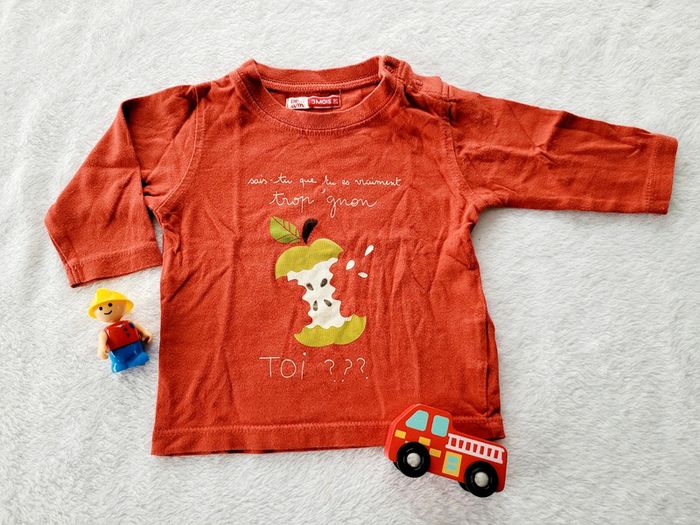 Tee-shirt manches longues "tu es vraiment trop'gnon"