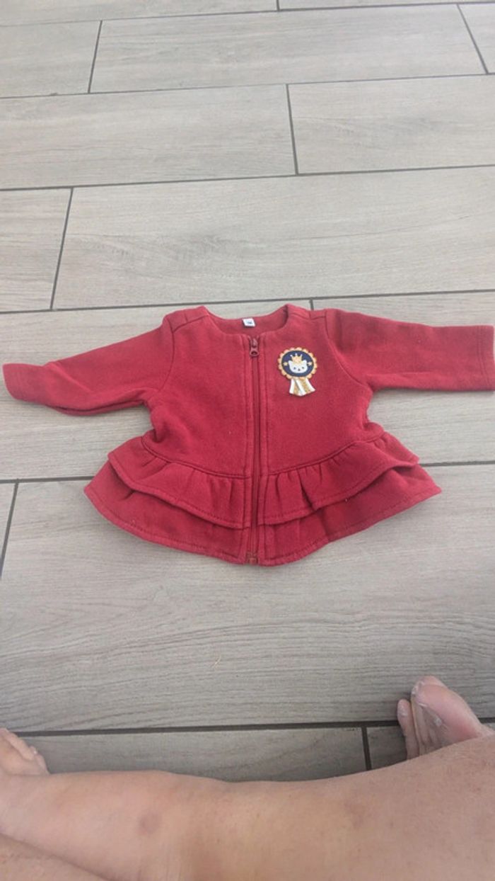 Lot gilet fille 3 mois - photo numéro 2