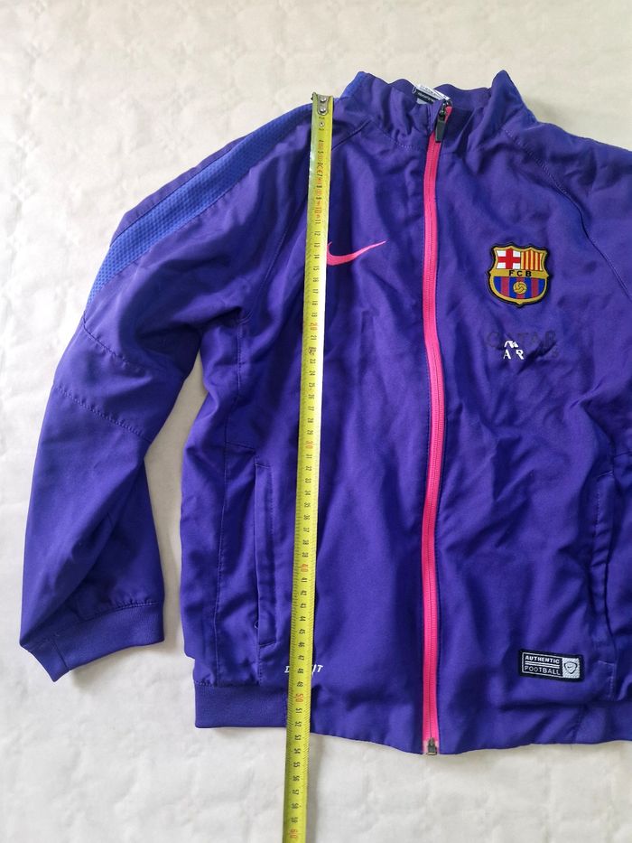 Veste zippé enfant mixte , garçon  / fille , Nike FC Barcelone  ,  2014 - 2015  , taille 10 - 12 ans - photo numéro 3