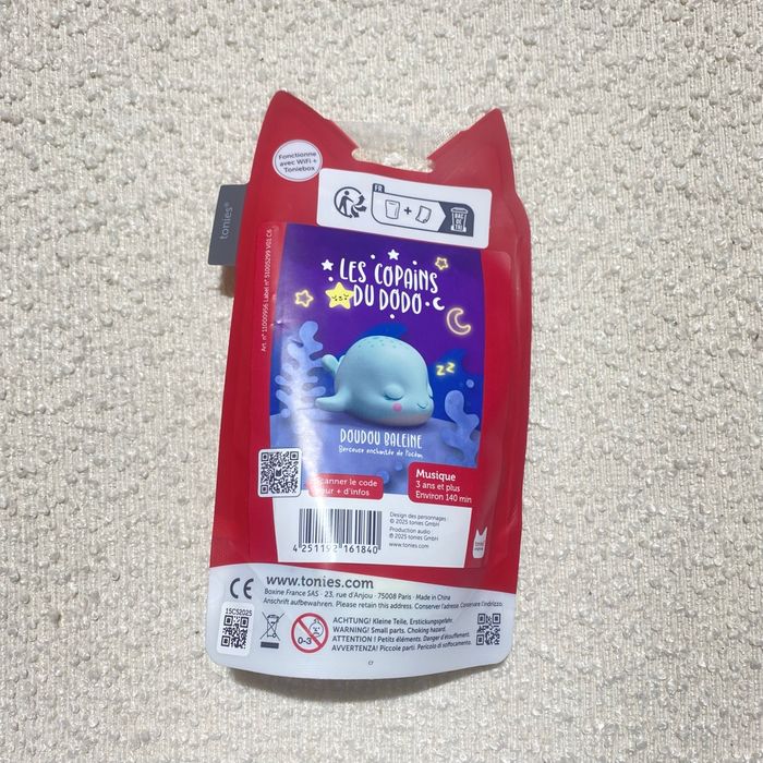 Figurine Tonies FR - Doudou Baleine les copains du dodo - photo numéro 3
