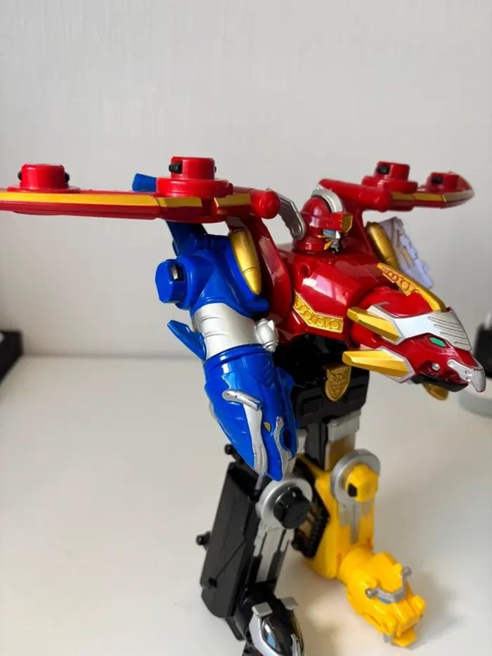 Bandai Power Rangers Mega Force DX Gosei Great Megazord robot figurine - photo numéro 7