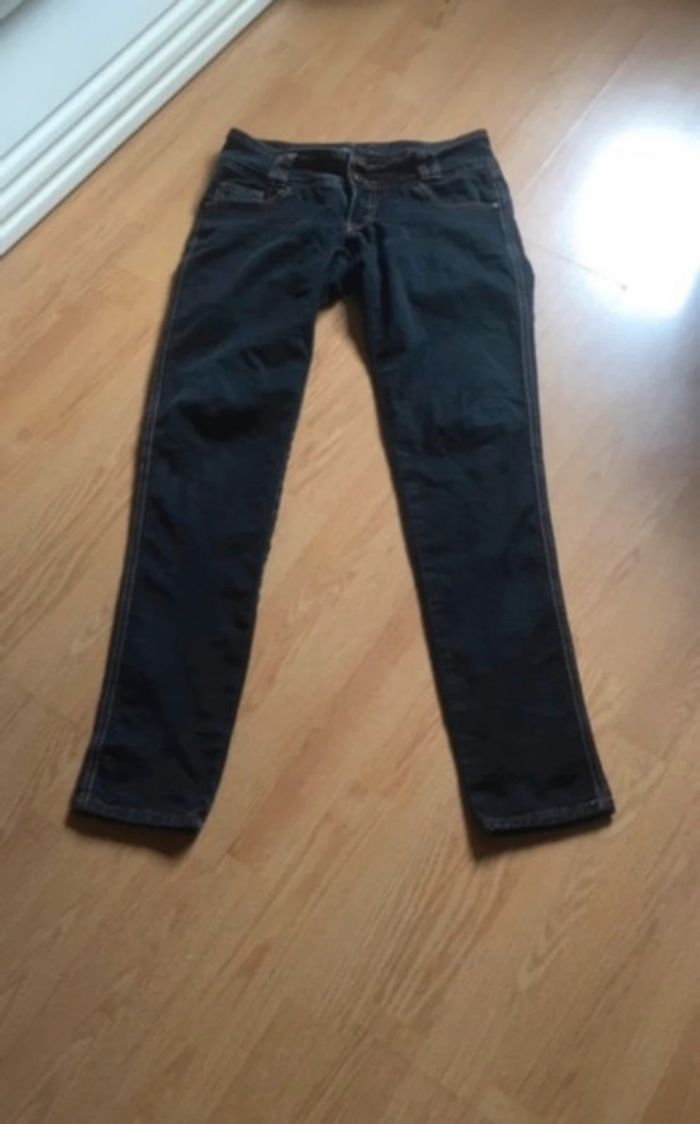 Jeans femme noir taille S Girl Vivi - photo numéro 3