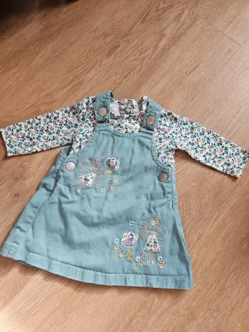 Robe et Tee-shirt bébé fille