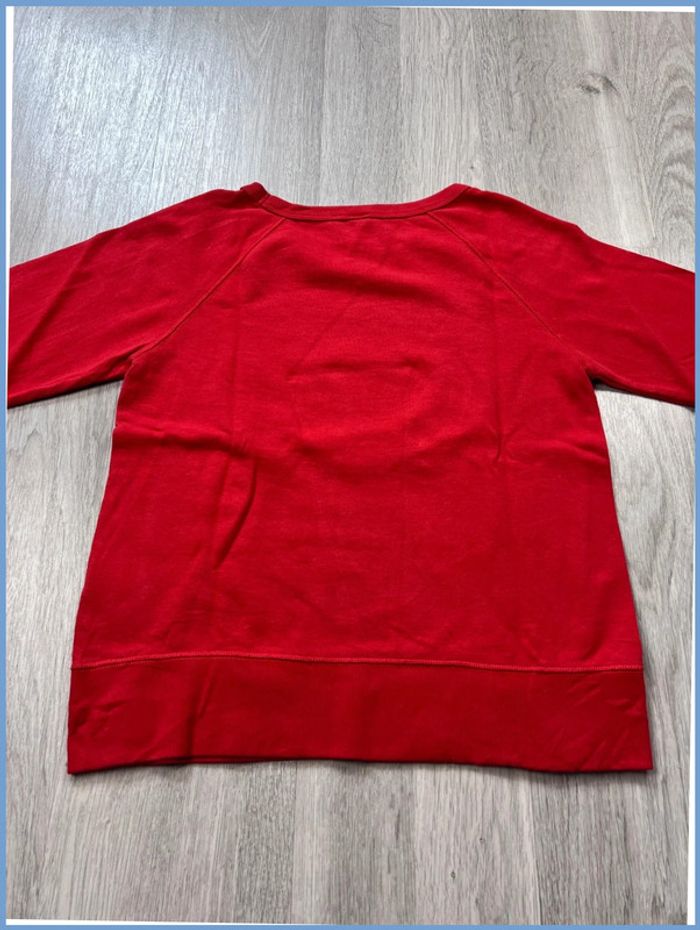Pull GAP Rouge avec logo brodé Taille S - photo numéro 2