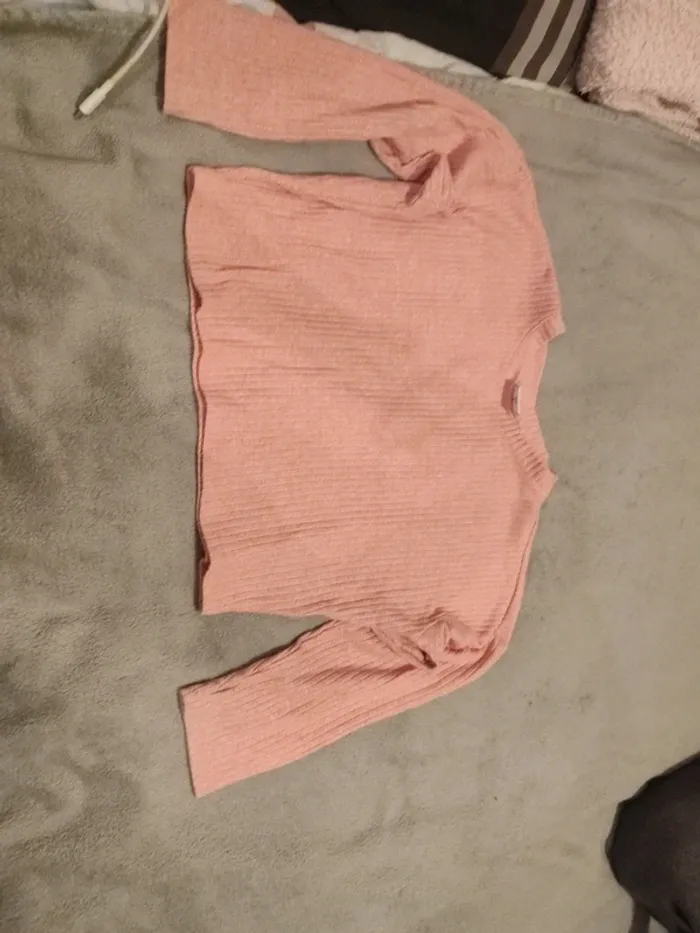 Pull fille court