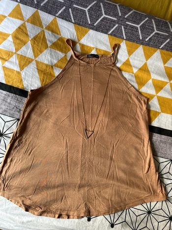 Haut bretelle avec pendentif #Zara#