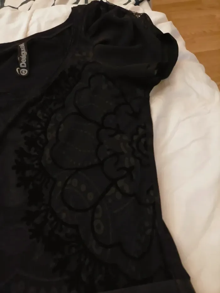 Robe noire Desigual S - photo numéro 7